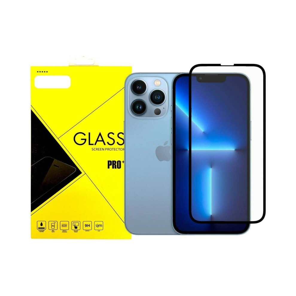 For Apple iPhone 14Pro Max Full Cover Tempered Glass Screen Protector