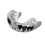 OPRO POWER FIT SILVER AGGRESSION MOUTHGUARD - KIDS 1