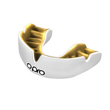 OPRO POWER FIT WHITE MOUTHGUARD - ADULTS