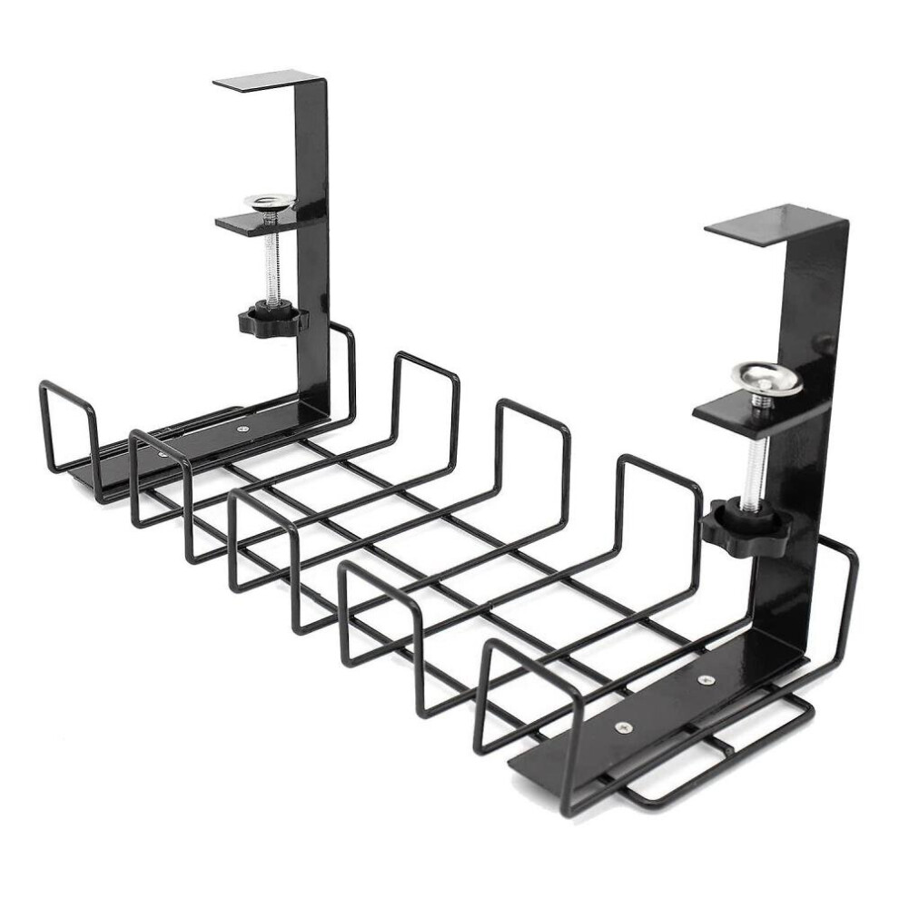 Under Desk Cable Management Tray,Desk Wire Management Organizer 6933156148408