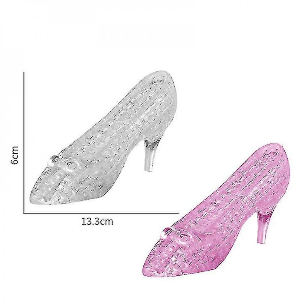 3D Diy Crystal Panda Aniaml Puzzle Toy Crystal Shoe Apple Assembled Model Jigsaw Puzzle Intellectual Birthday New Year Gift Toy-image-OPC-P9WF2DP-NEW