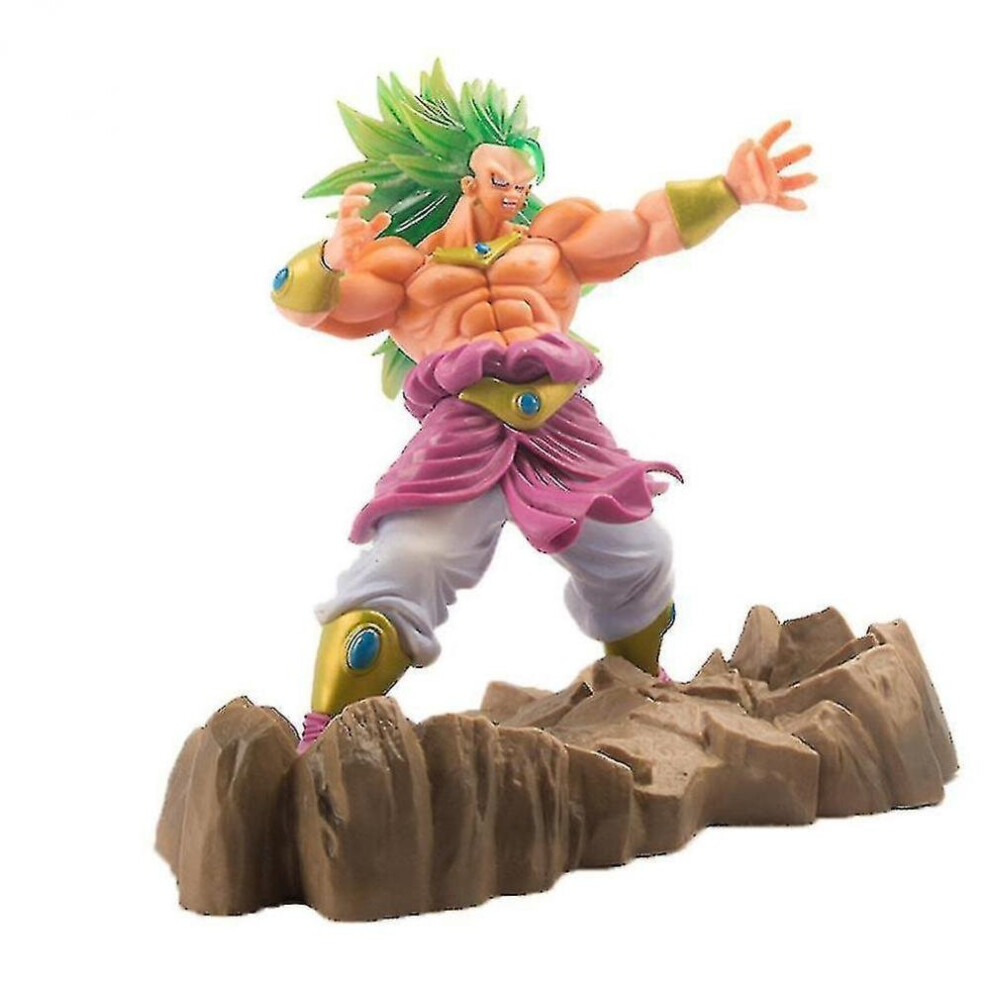 Hkhbjs Dragon Ball Broli Figure Toy Super Saiyan Model Collection