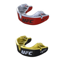 UFC GOLD SELF FIT MOUTH GUARD - ADULTS (BY OPRO) - Black