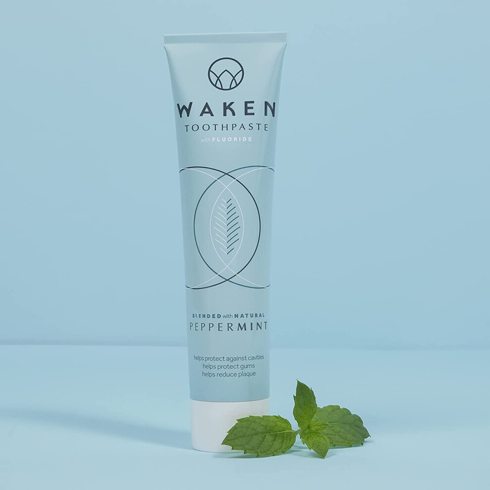 Waken Peppermint Toothpaste With Fluoride 75ml