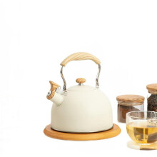 2.5l Stainless Steel Tea Kettle Whistling Kettle Anti Scalding Handle Water Bottle Tea Pot Kettles