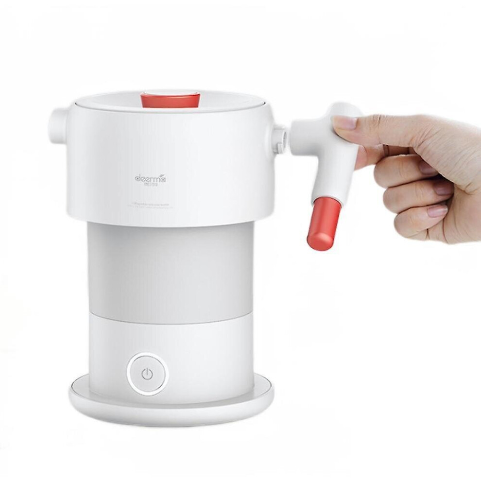 0.6l Mini Folding Electric Kettle Auto Power Off Protection Water Boiler Steel|electric Kettles