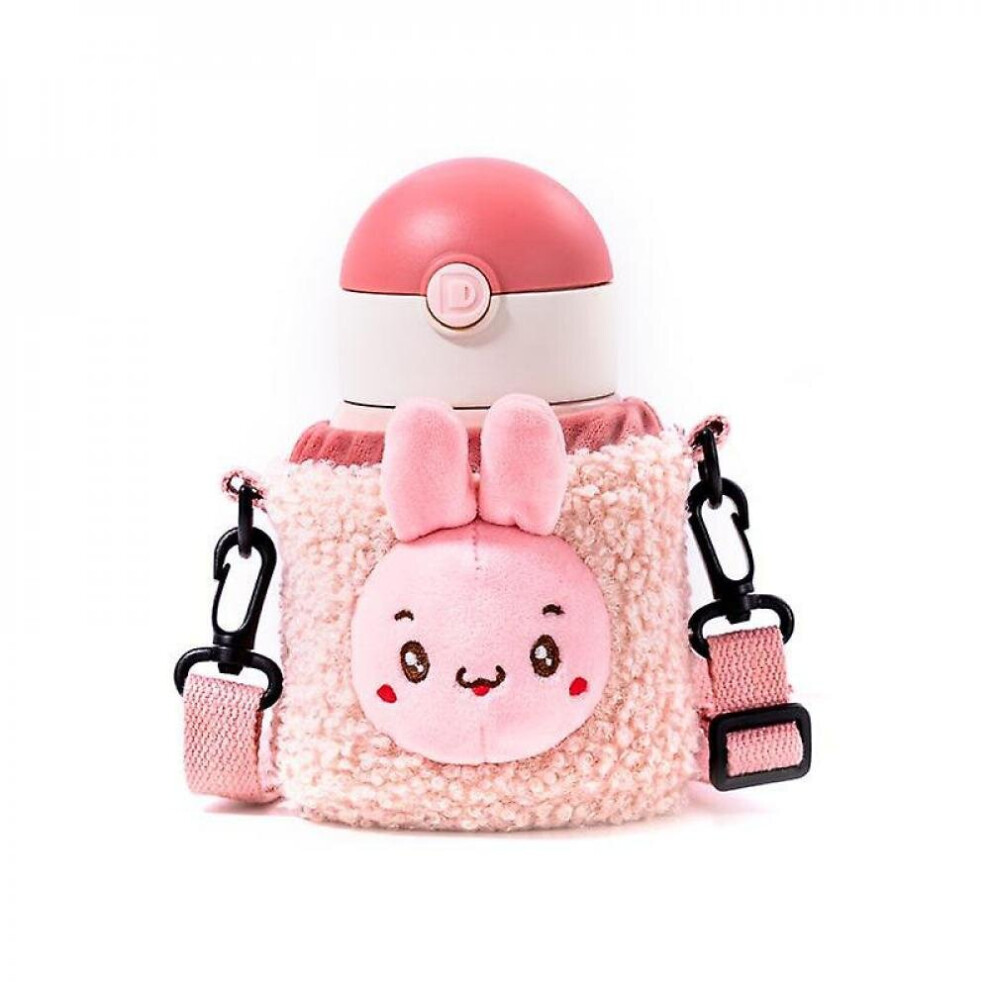 316 Stainless Steel Thermos Cup, Kindergarten Boys And Girls Straw Cup, Cartoon Portable Back Hkhbjs