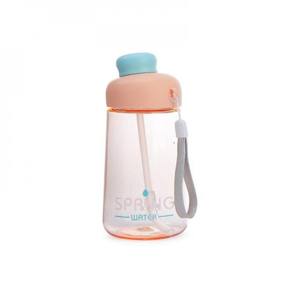 340Ml Pc Material Straw Water Cup, Creative Dual-Use Children's Water Cup Hkhbjs