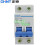 CHNT  Motor protection Circuit breaker D type DZ47-D 2P  6A 10A 16A 20 2