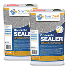 (2 x 5 Litres) Smartseal Concrete Sealer External - Driveway Sealer and Patio Sealer, Concrete Sealer, Solvent Based Acrylic
