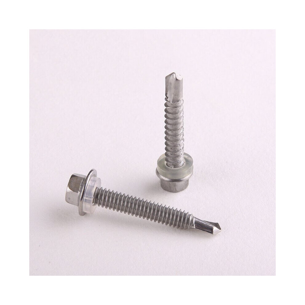 10PCS 410 Stainless Steel Hex Washer Self Drilling Pad With Self Drill-image-OPC-P9YWG5T-NEW