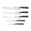 Rockingham Forge Deluxe FRF 6 Piece Knife Block Set 3