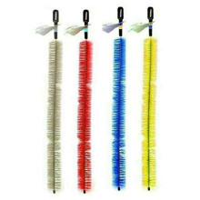 Long Handle Easy Reach Radiator Cleaning Bristle Brush Dust Duster Cleaner Flexible, Radiator Brush,with Bristles, for Better Cleaning 70cm