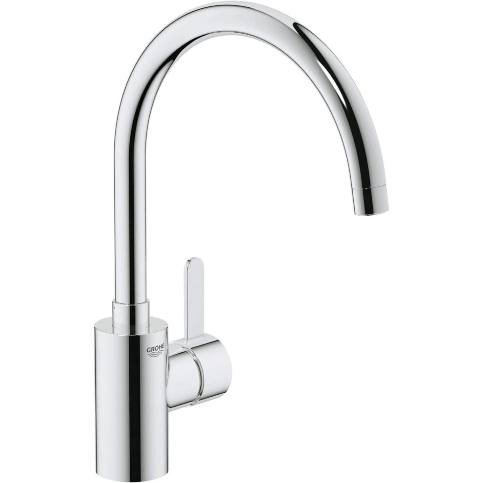 GROHE 31180000 Eurosmart Cosmopolitan Kitchen Tap (High Spout, Low Pressure and Swivel Range 160 Degree)