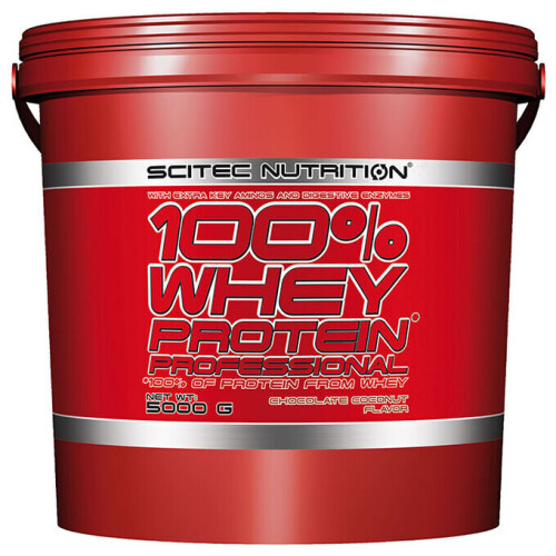 (Chocolate) 100% Whey Protein Professional 5000g Chocolate Gym