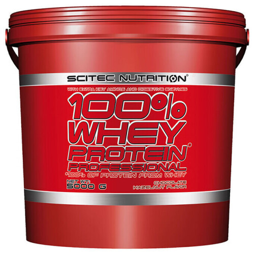 (Chocolate) 100% Whey Protein Professional 5000g Chocolate Gym 1