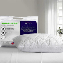 (Quilted Pillow) Hotel Quality Egyptian Cotton Soft Quilted Pillows