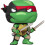 Teenage Mutant Ninja Turtles Ninja Turtles Leonardo Pop! Vinyl Chase Ships 1 in 6 2