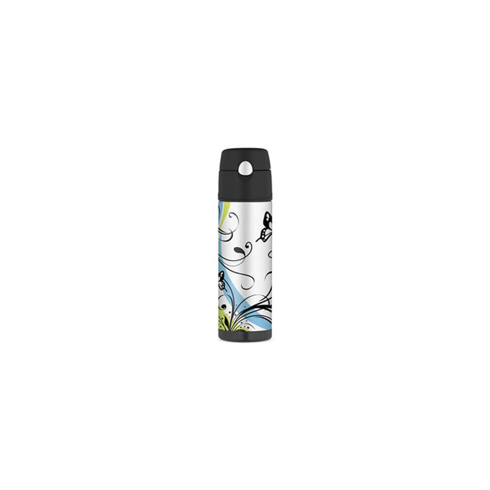 Thermos Stainless Steel Fashion Water Bottle (Butterfly)