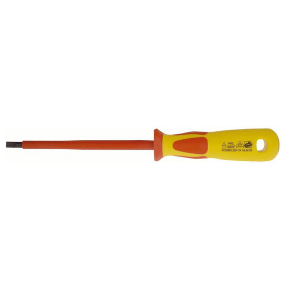 Ergonomic Flat Blade 5.5X125mm Screwdriver 9319236945049