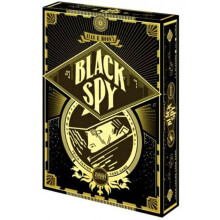 Black Spy Kortspel - Strategispel för Familjen, Spion mot Spion, Roligt för Barn & Vuxna, 3-6 Spelare, 45 Minuter