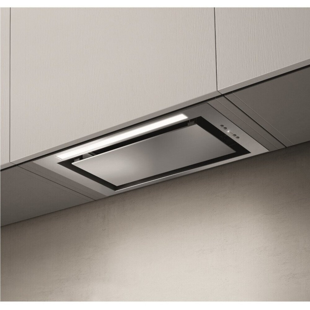 Elica Integrated Cooker Hood - Stainless Steel - B Rated - LANE-60-SS