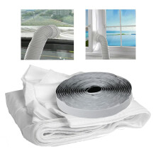 SPARES2GO Universal Window Seal Kit for Portable Air Conditioning Hose Vent