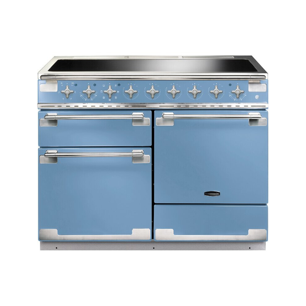Rangemaster ELS110EICA Elise China Blue 110cm Induction Range Cooker - A Rated - 100350