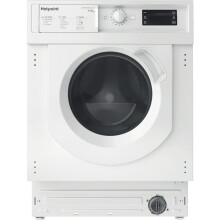 Hotpoint BIWDHG75148UKN Integrated Washer Dryer - 7kg Wash, 5kg Dry, 1400rpm, Steam, White