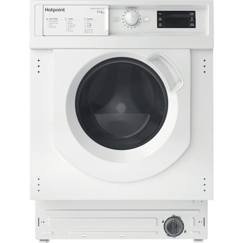 Hotpoint Hotpoint BI WDHG 75148 UK N Integrated Washer Dryer - 7kg - 1400 rpm - White - BIWDHG75148UKN