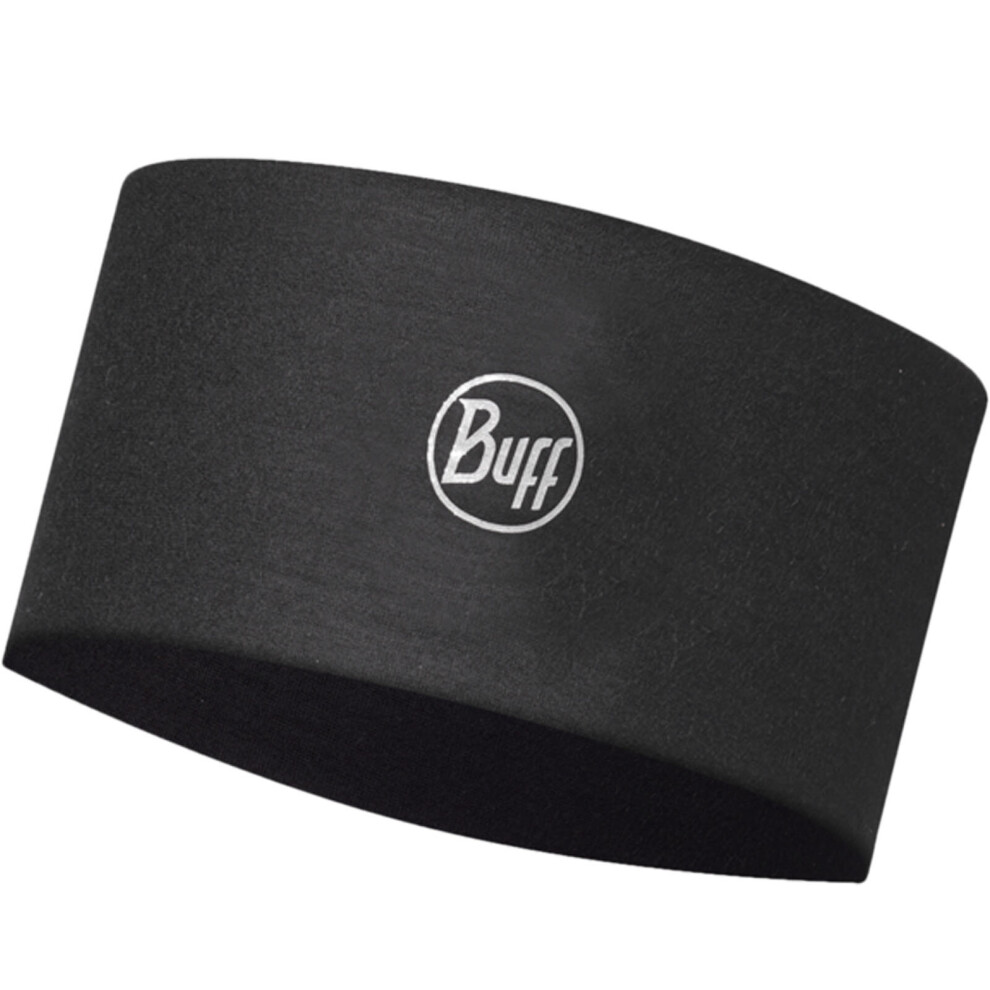 Buff Unisex Ultrastretch Coolnet UV Wide Headband - Black