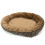 Small Dog bed with Orthopaedic Fleece Lining Brown 6