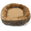 Small Dog bed with Orthopaedic Fleece Lining Brown 8