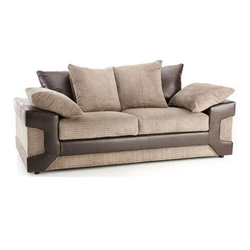 MN Furniture (Beige Brown, 3+2 Seated) Modern Denver 3+2 and Corner Luxuries Sofa 1