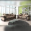 MN Furniture (Beige Brown, 3+2 Seated) Modern Denver 3+2 and Corner Luxuries Sofa 1