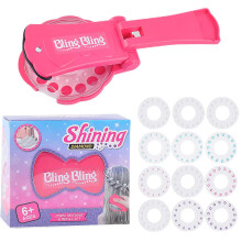 Shining Diamond Bling Bling Hair Blinger Sparkle Stapler Gems Machine