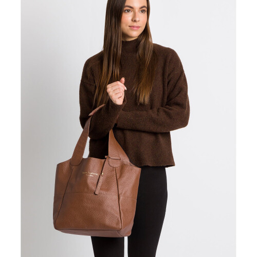 'Freer' Tan Leather Tote Bag 2