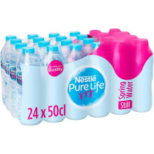 Nestlé Pure Life Still Spring Water - Light, Refreshing Natural Water in a 500ml Bottle for Everyday Hydration