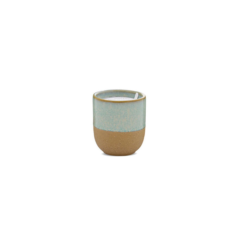 (3.5 oz) Kin Matcha Tea & Bergamot Candle in Ceramic (Blue)