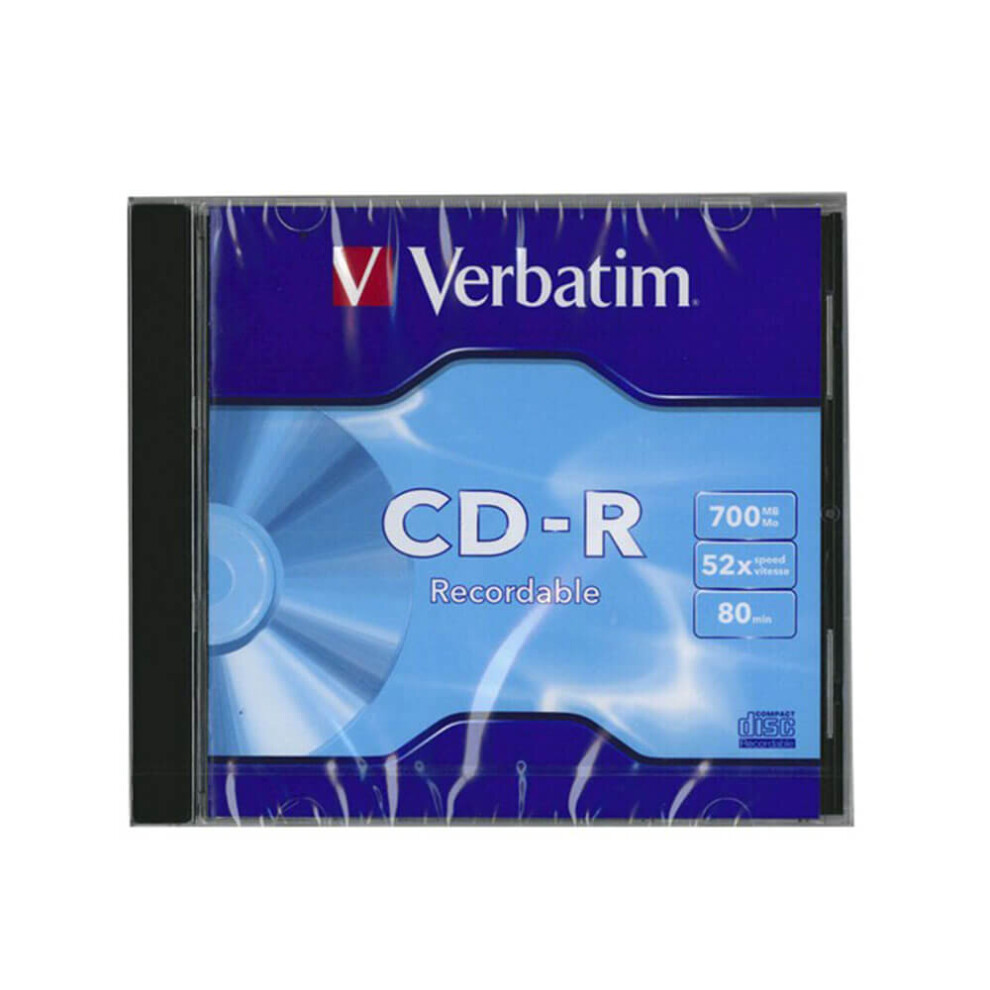 Verbatim Verbatim Datalife CD-R Jewel Case (80min/700MB)