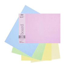 (Pastel) Quill Board A3 Assorted 15pk