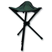 HIGHLANDER FUR304 STEEL FOLDING STOOL SEAT OLIVE WITH CARRY BAG