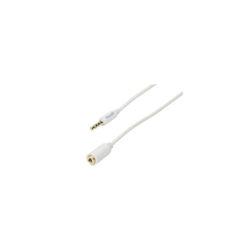 Concord 4 Pole 3.5mm Audio Visual Cable 2m (Plug-Socket)