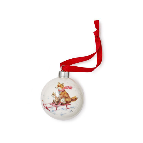 Wrendale Wrendale Sleigh Ride Bauble
