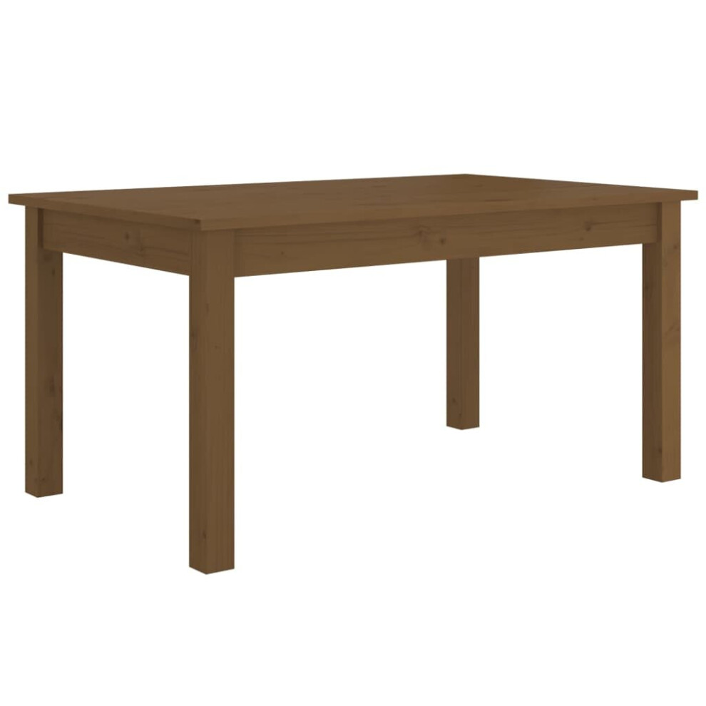 (Honey brown, 80 x 50 x 40 cm (L x W x H)) vidaXL Solid Wood Pine Coffee Table Side End Accent Table Multi Colours/Sizes