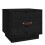 VidaXL (Black, 1) vidaXL 1/2x Solid Wood Pine Bedside Cabinet End Accent Table Multi Colours 1