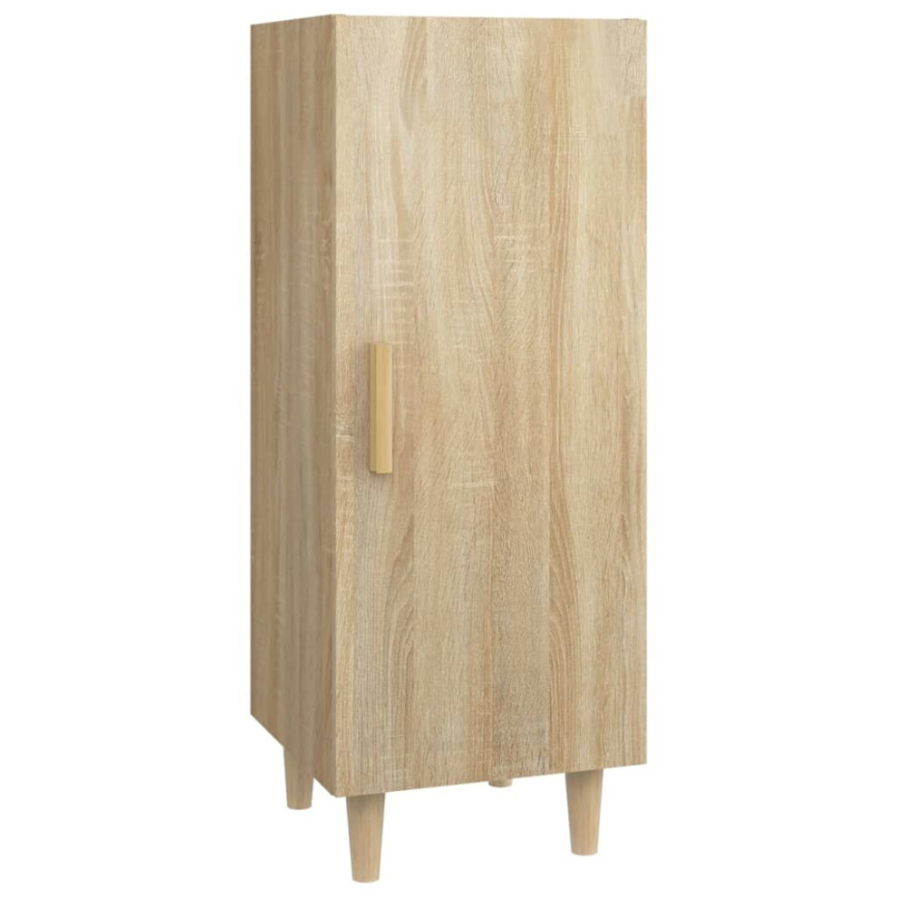 Vidaxl (Sonoma Oak) Sideboard Engineered Wood Side Cabinet Home Organiser Multi Colours