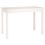 VidaXL (White, 110 x 55 x 75 cm (L x W x H)) vidaXL Dining Table Kitchen Table Dining Room Dinner Table Solid Wood Pine 1