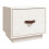 VidaXL (White, 1) vidaXL 1/2x Solid Wood Pine Bedside Cabinet End Accent Table Multi Colours 1