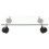 VidaXL vidaXL Pflanzenroller 4 Stk. 35x35 cm Hartglas Quadratisch 3